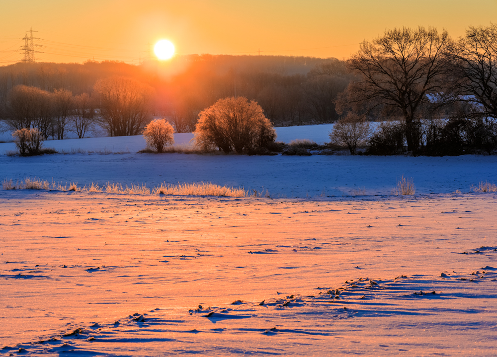 Sonnenaufgang am Ölbach