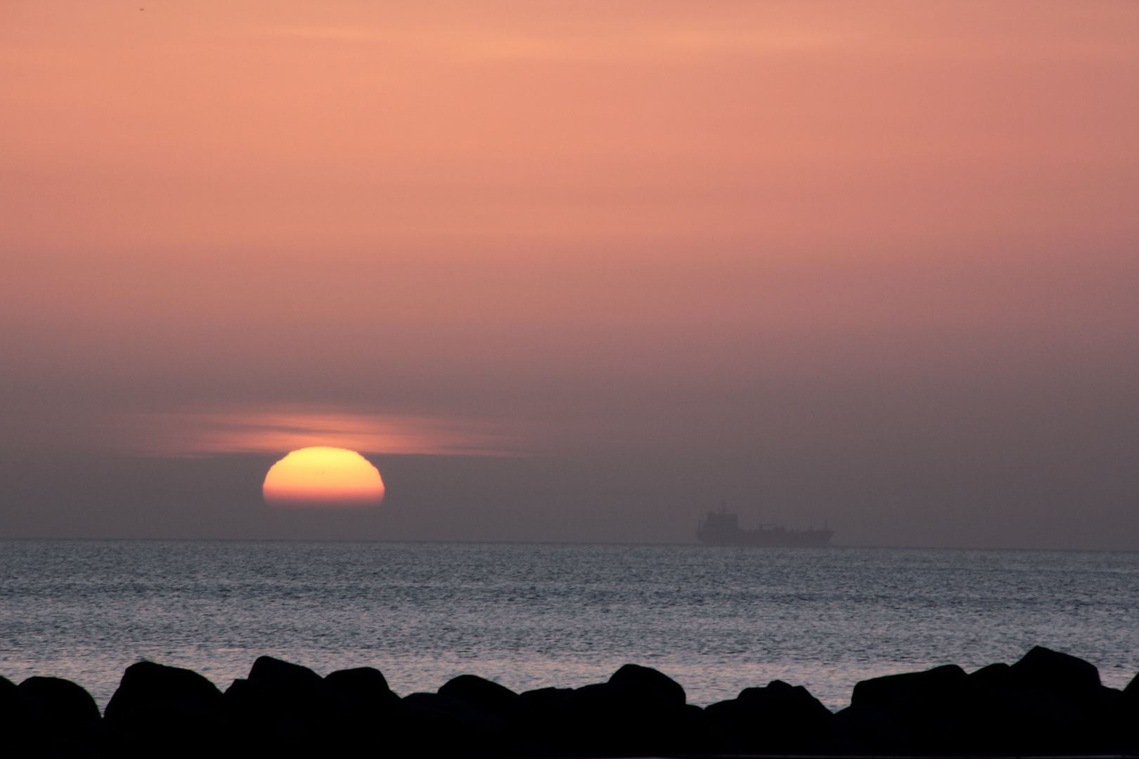 Sonnenaufgang am Öresund