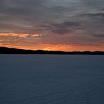 Sonnenaufgang am övre Brocken....