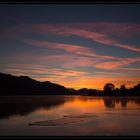 Sonnenaufgang am Ossiacher See