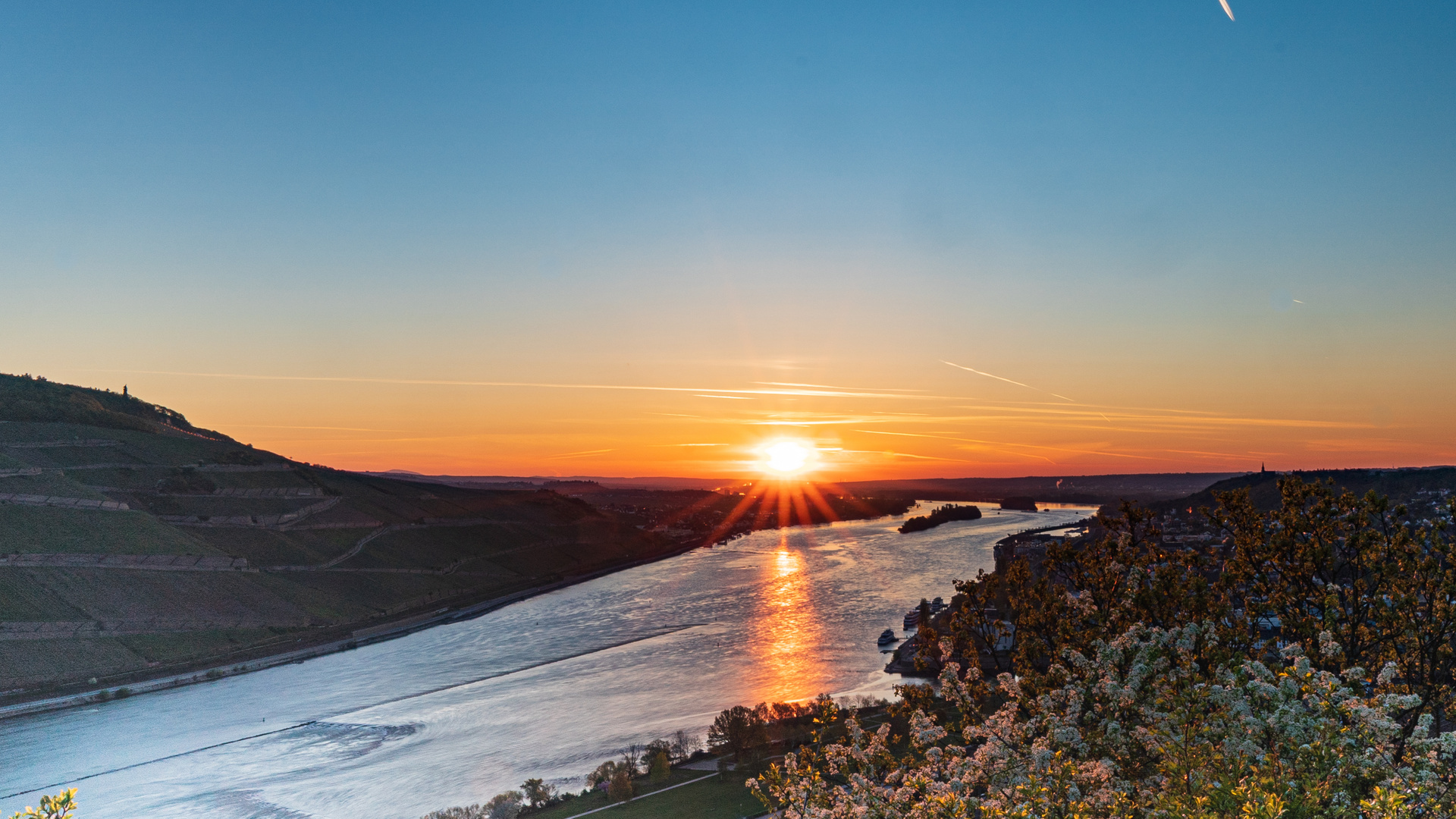 Sonnenaufgang am Ostermontag