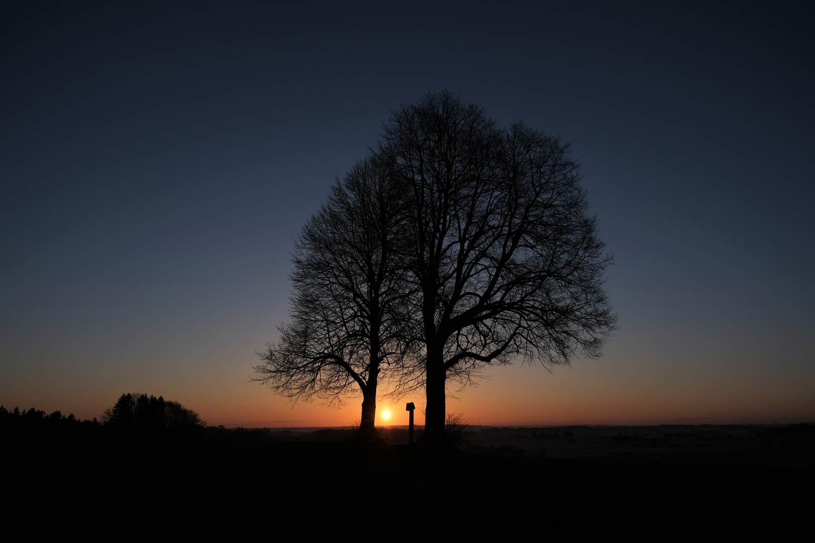 Sonnenaufgang am Ostersonntag