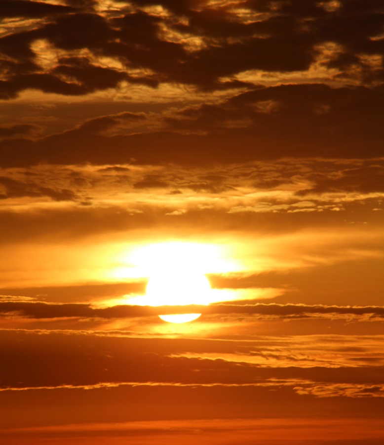 Sonnenaufgang am Ostsee