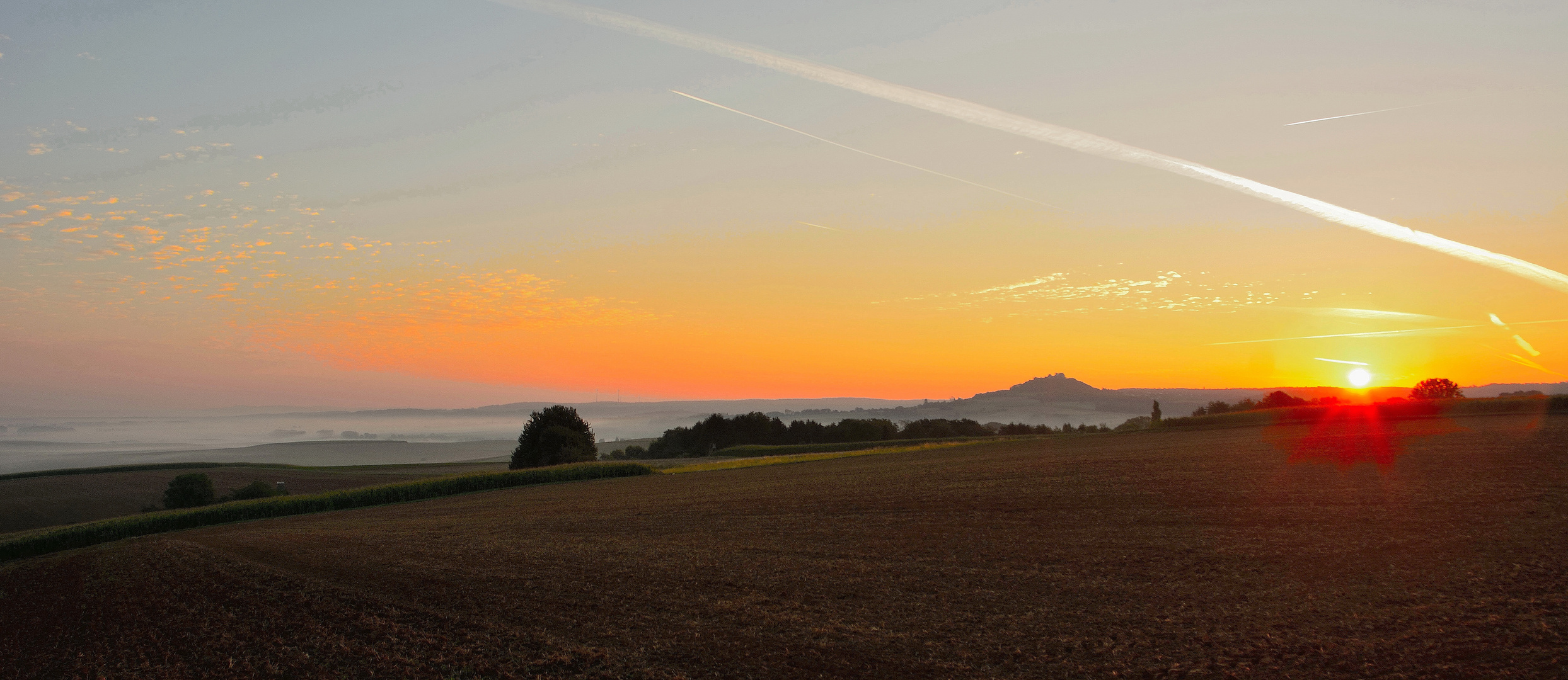 Sonnenaufgang am Otzberg