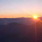 Sonnenaufgang am Peitlerkofel