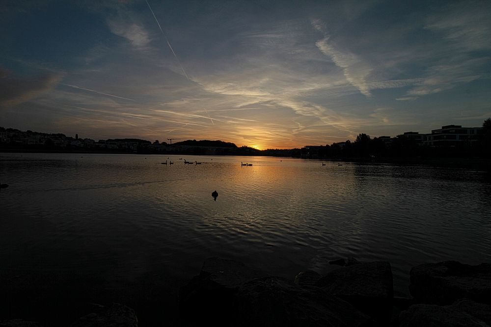 Sonnenaufgang am Phoenixsee