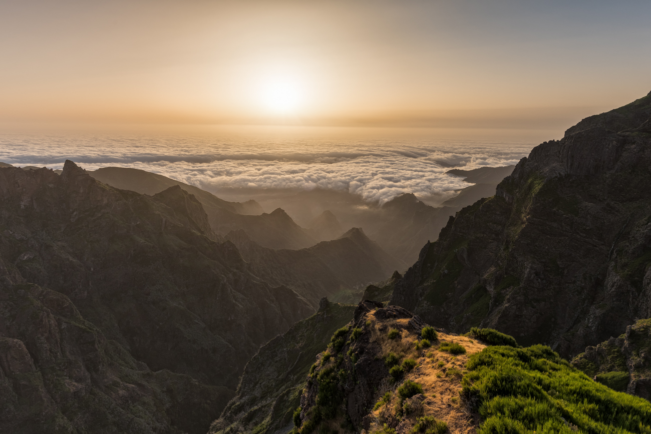 Sonnenaufgang am Pico de Ariero