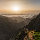 Sonnenaufgang am Pico de Ariero