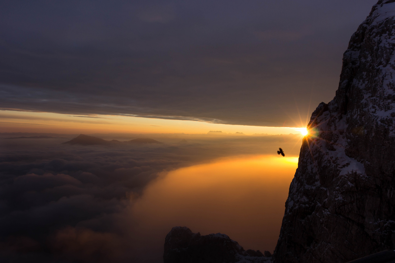 Sonnenaufgang am Pilatus