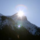 Sonnenaufgang am Piz Mezdi