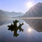 Sonnenaufgang am Plansee-Östereich-Tirol-