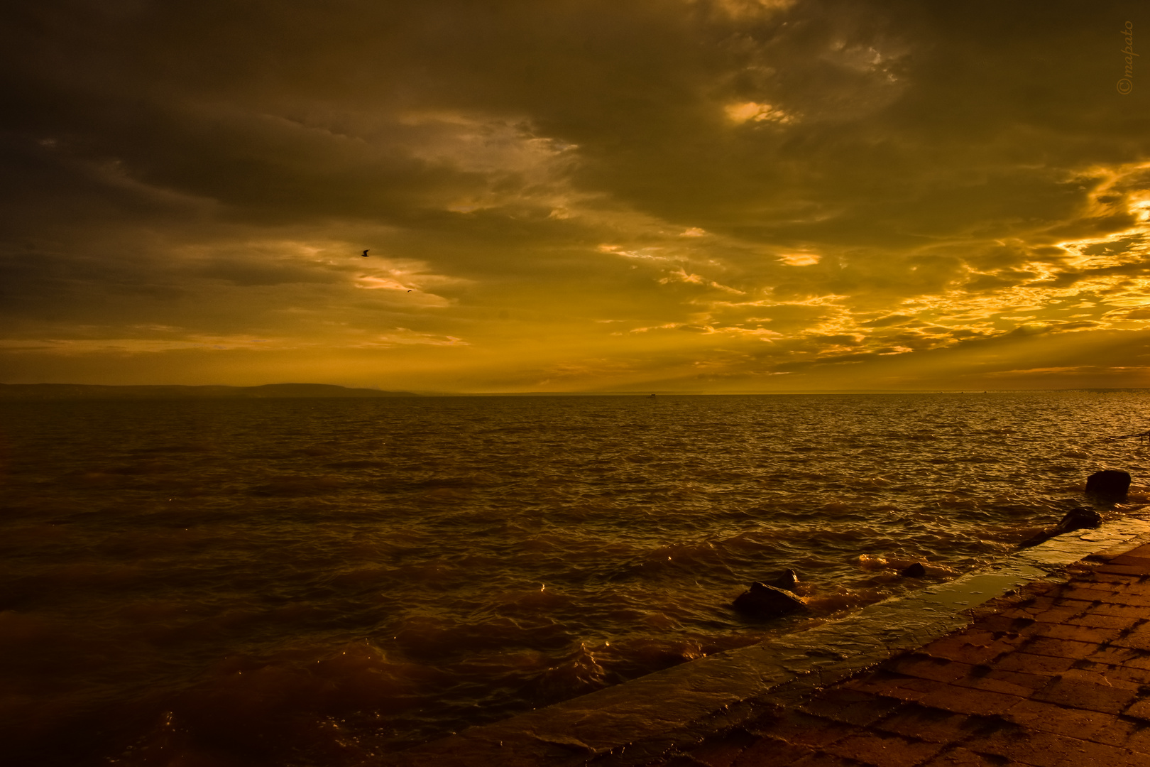 Sonnenaufgang am Plattensee