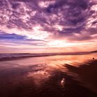 Sonnenaufgang am Playa Cocles