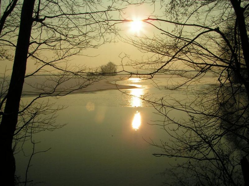 Sonnenaufgang am Plöner See