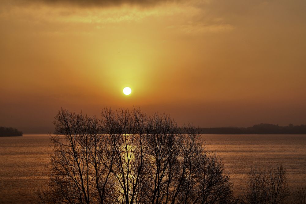 Sonnenaufgang am Plöner See