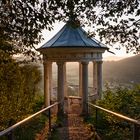 Sonnenaufgang am Prinz-Rupprecht-Pavillon, Streitberg