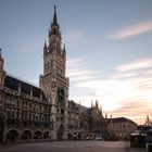 Sonnenaufgang am Rathaus