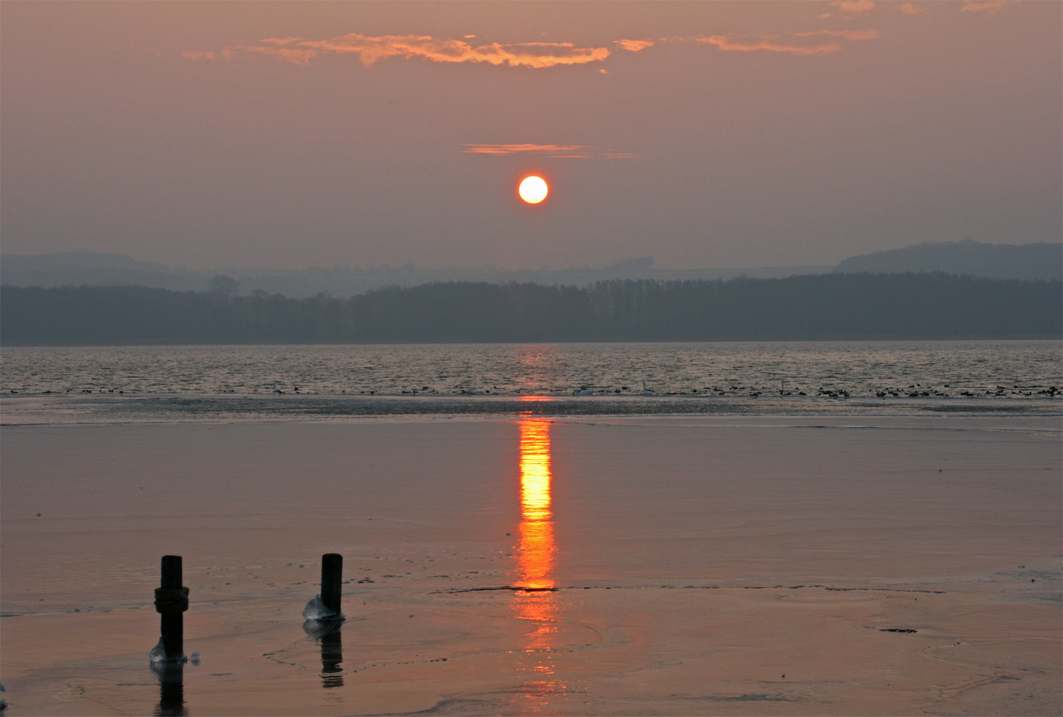 Sonnenaufgang am Ratzeburger See