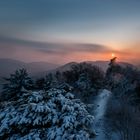 Sonnenaufgang am Rehbergturm