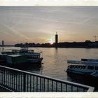 Sonnenaufgang am Rhein