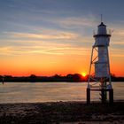 Sonnenaufgang am Richtfeuer Hohenzollern