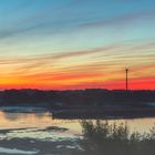 Sonnenaufgang am Rieselfelder