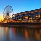 Sonnenaufgang am Riesenrad