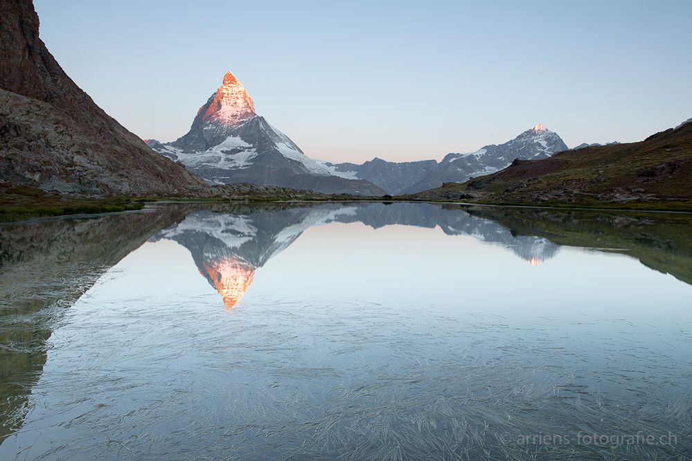 Sonnenaufgang am Riffelsee