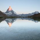 Sonnenaufgang am Riffelsee