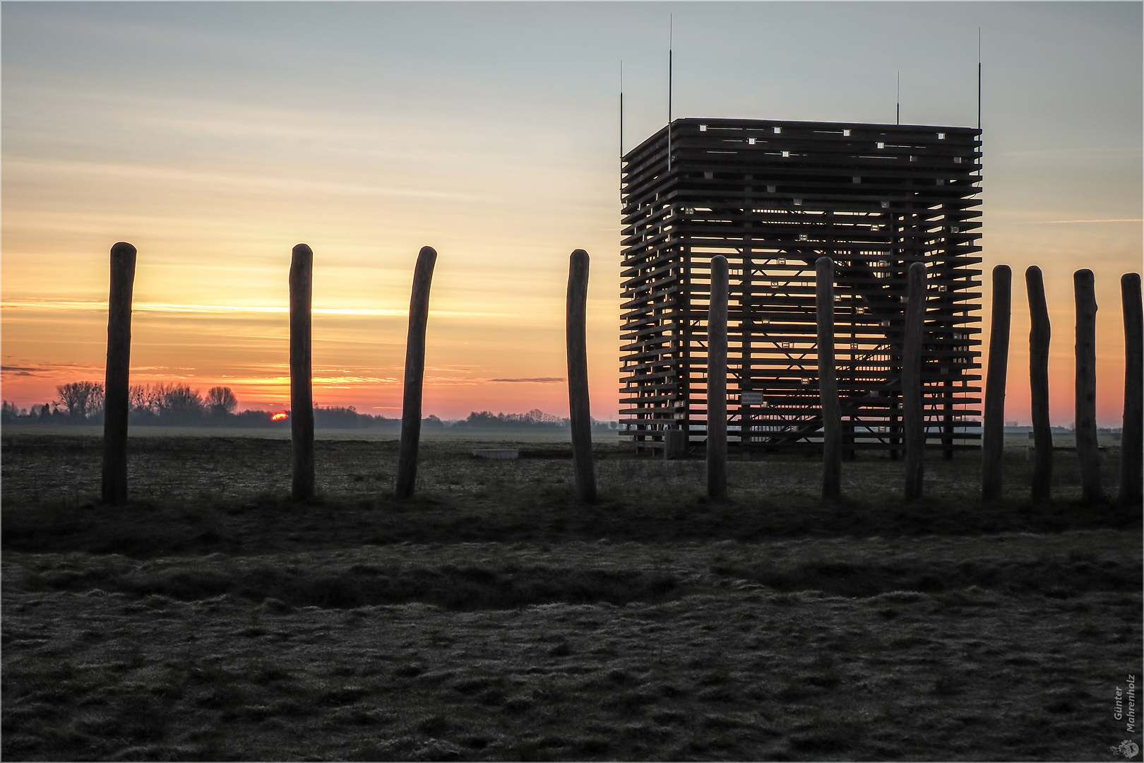 Sonnenaufgang am Ringheiligtum