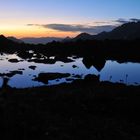 Sonnenaufgang am Rinnensee / Stubaier Alpen