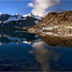 Sonnenaufgang am Rinnensee - Stubaier Alpen