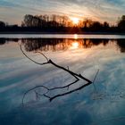 Sonnenaufgang am Rößler Weiher 