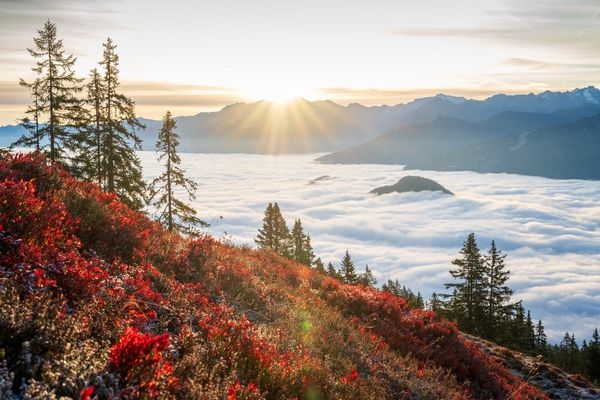 Sonnenaufgang am Rossbrand