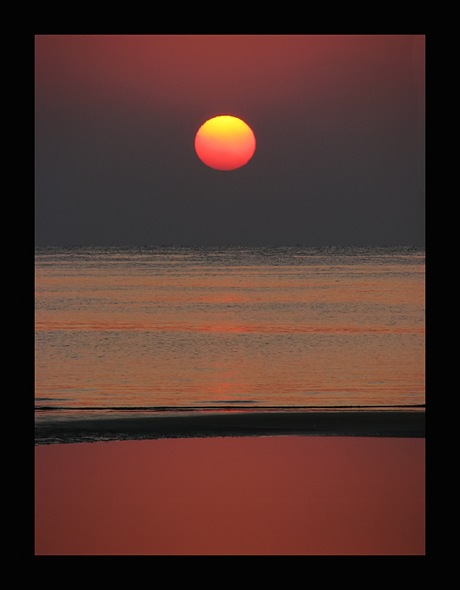 Sonnenaufgang am Roten Meer