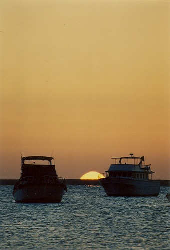 Sonnenaufgang am Roten Meer