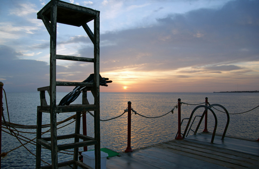 Sonnenaufgang am Roten Meer