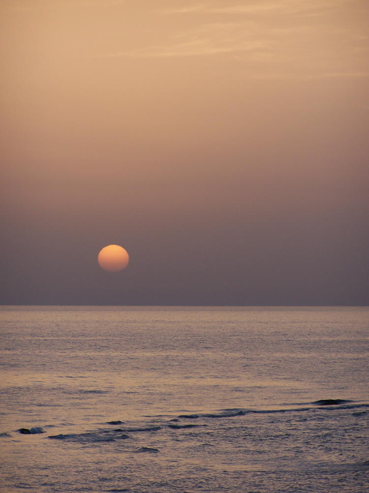 Sonnenaufgang am Roten Meer