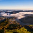 Sonnenaufgang am Rursee