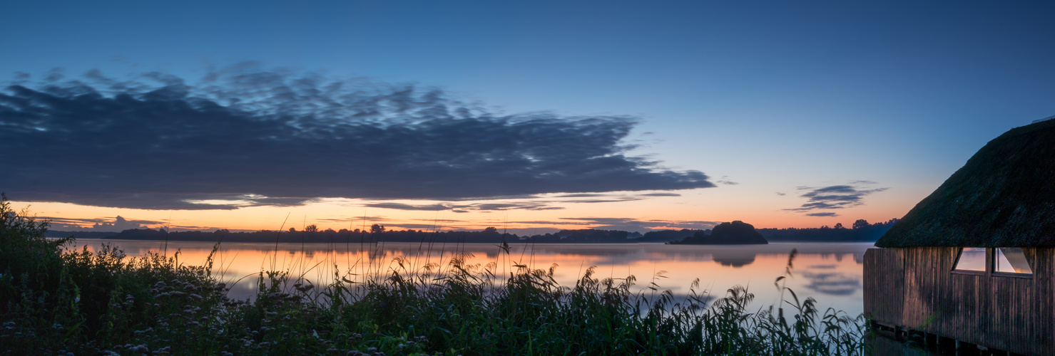 Sonnenaufgang am Schaalsee