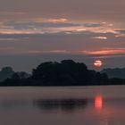 Sonnenaufgang am Schaalsee