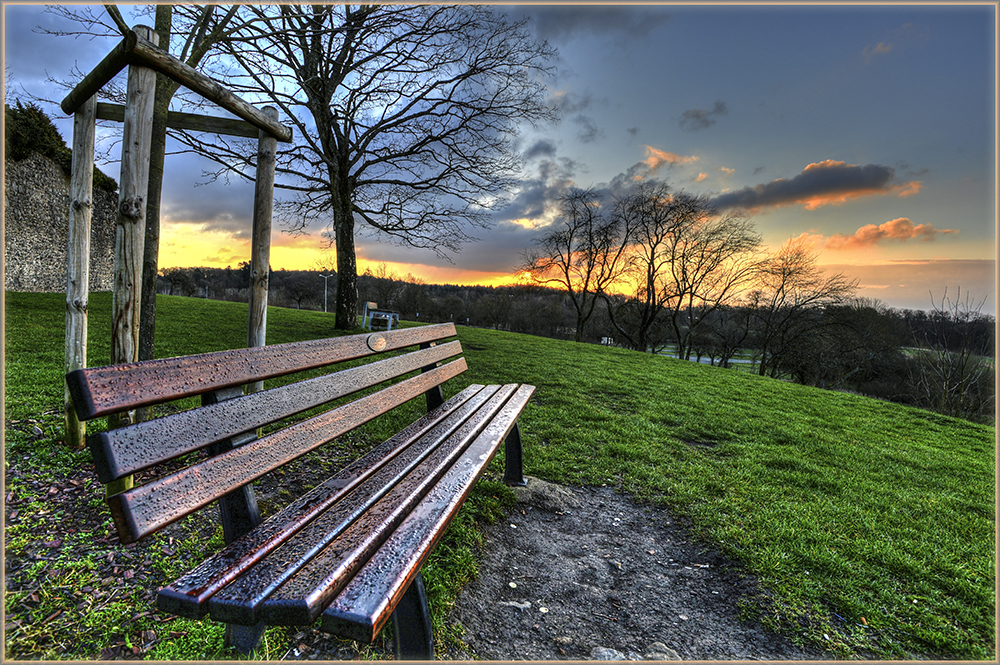 Sonnenaufgang am Schiffenberg 2