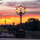 Sonnenaufgang am Schloss Bellevue - Berlin