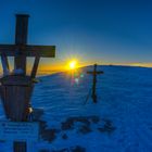 Sonnenaufgang am Schneibstein