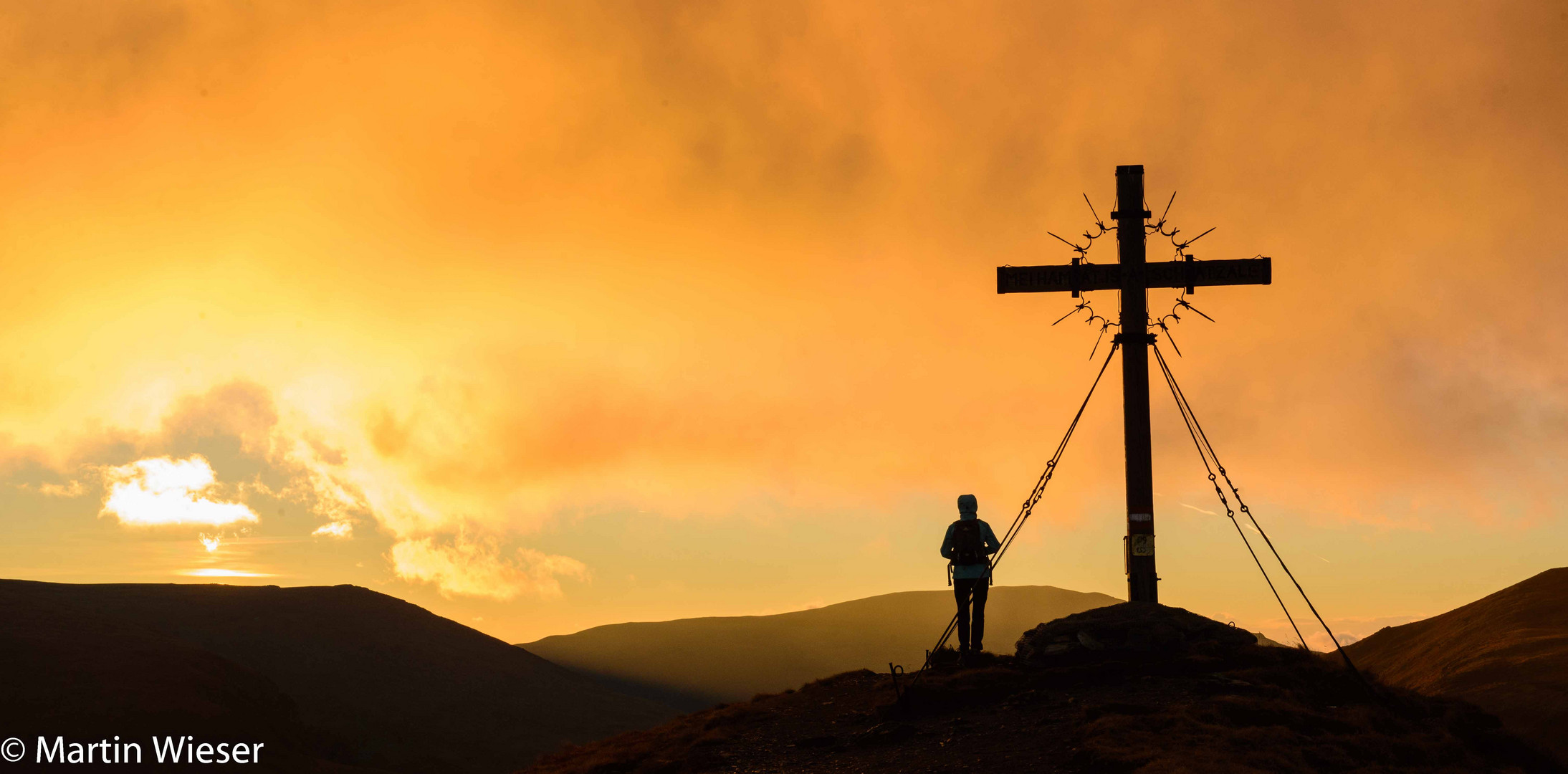 Sonnenaufgang am Schoberriegel (Kärnten)