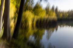 Sonnenaufgang am Schwarzwasserweiher