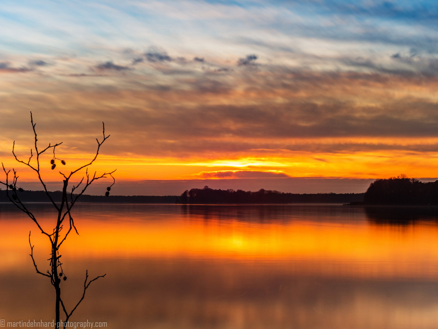 Sonnenaufgang am Seddinsee