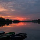 Sonnenaufgang am See