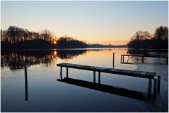 Sonnenaufgang am See 1