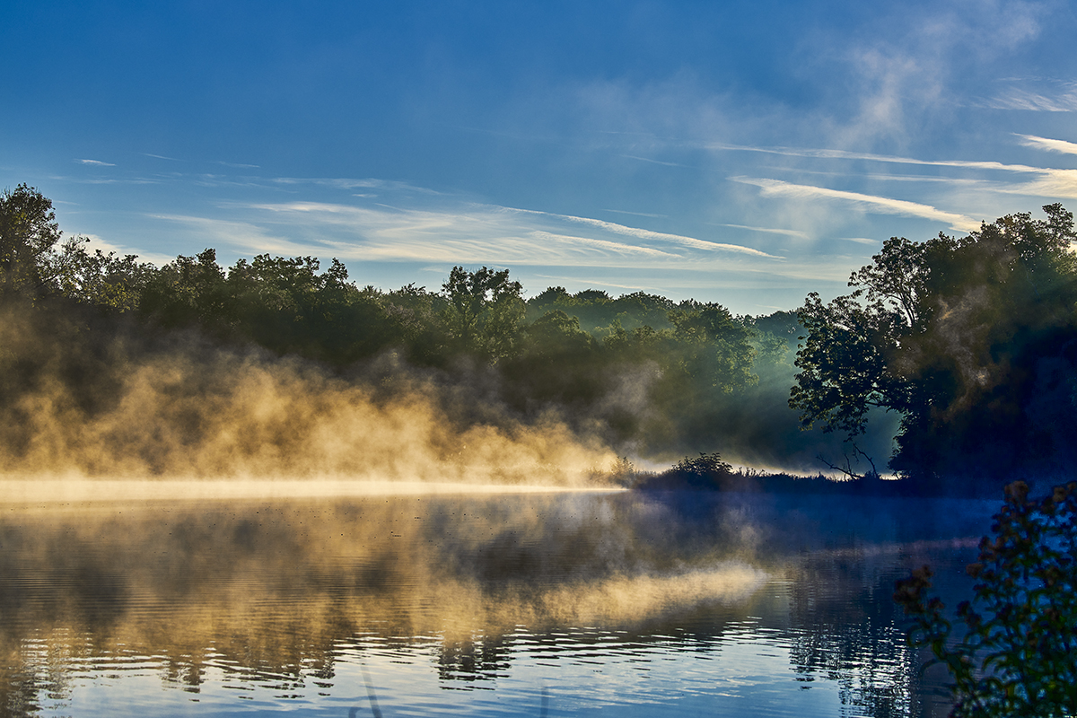 Sonnenaufgang am See